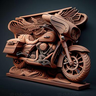 3D модель Harley Davidson CVO Road Glide (STL)